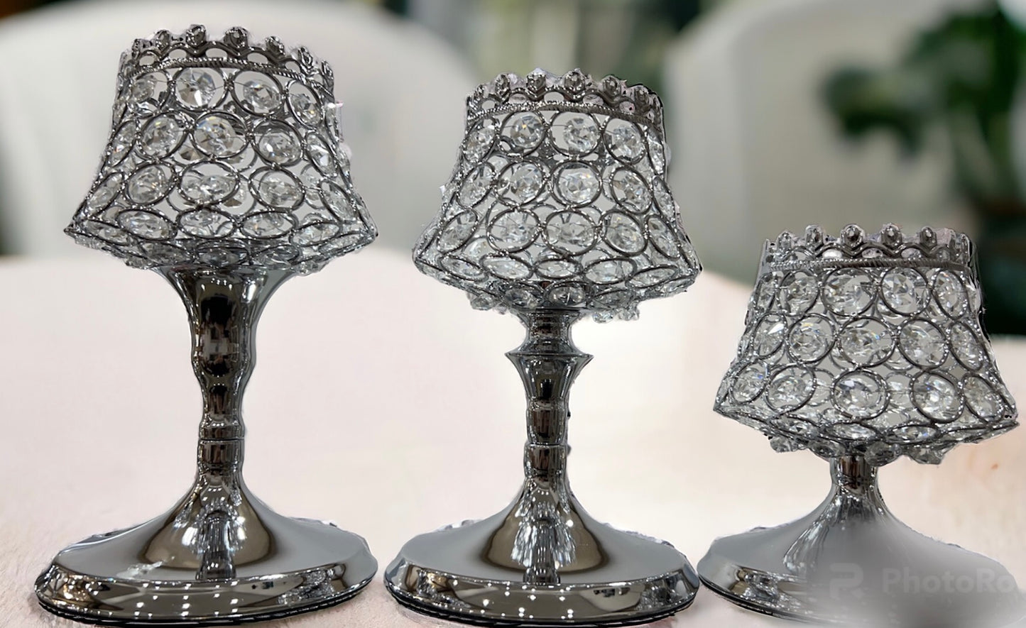 Crystal Candle Holders