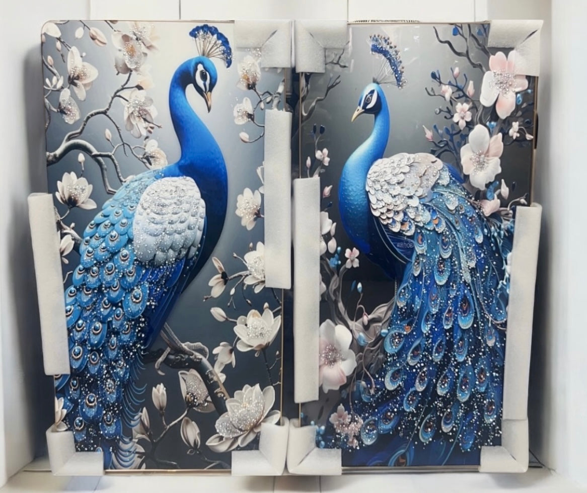 Peacock 3D frames