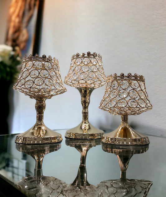 Crystal Candle Holders