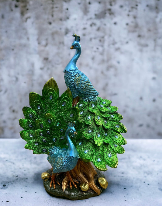 Gorgeous Resin Peacock Centrepiece