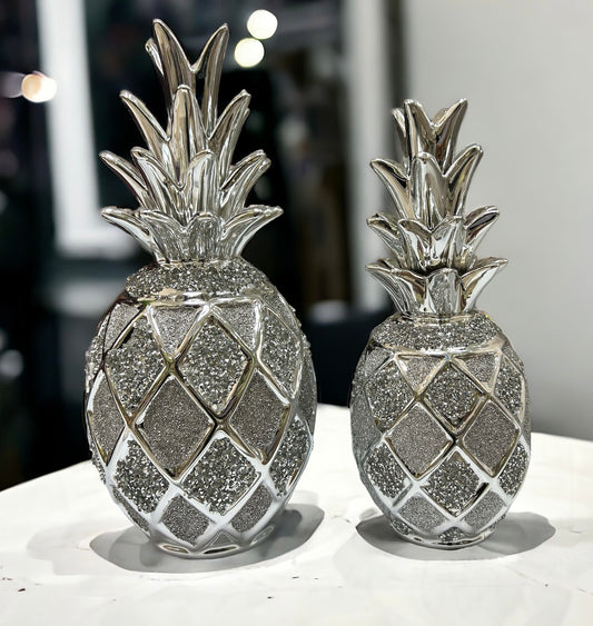 Crushed Diamond Pineapple Centre Pieces