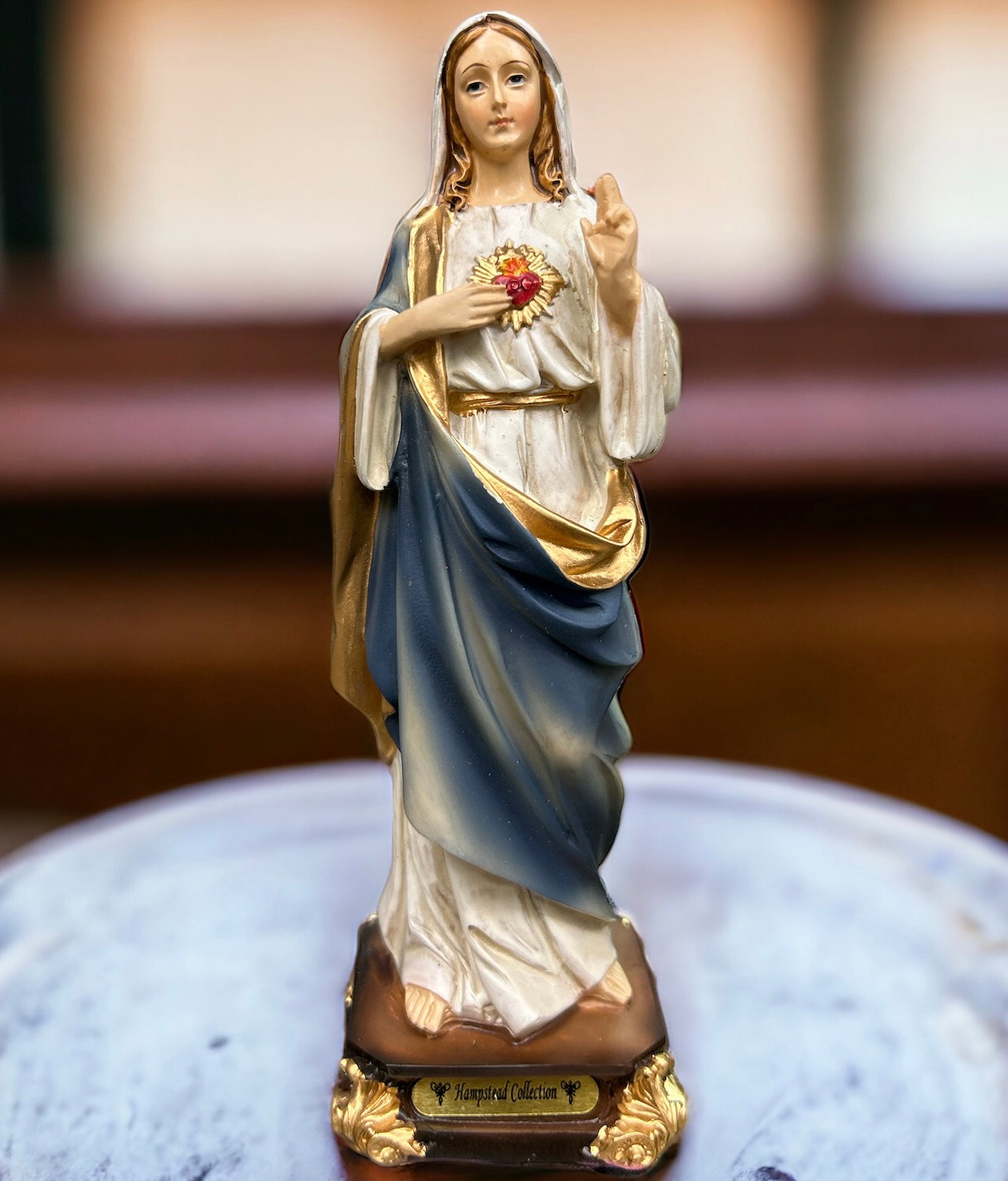 6" Jesus, Mother Mary and Joseph statues