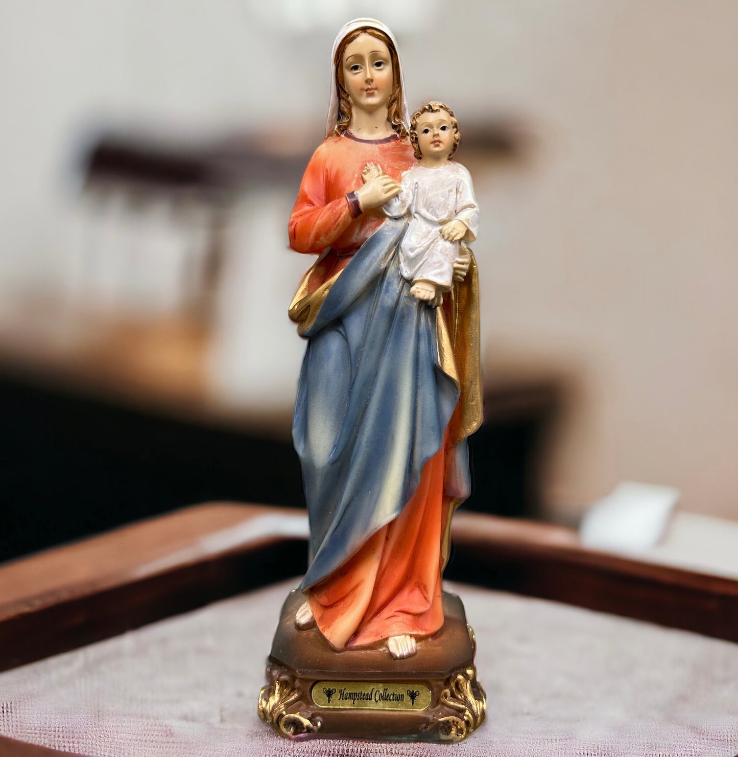 6" Jesus, Mother Mary and Joseph statues